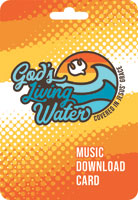 God's Living Water: Music Download Card