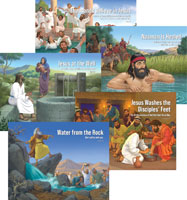 Bible Story Posters (Set of 5) - God's Living Water