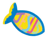 Jesus Fish Sandart (Craft, Pack of 12) - VBS