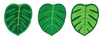 Tropical Leaf Decorations - (Pack of 25) - Tropical Trek VBS 2026