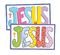 Jesus Sand Art (Craft, Pack of 12) - VBS