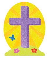Jesus Lives Sand Art Craft, (Pack of 12) - VBS