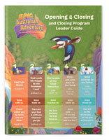Opening & Closing Leader Guide - Epic Australian Adventure - VBS 2025
