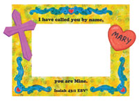 Isaiah 43:1 Photo Frame Craft (Pack of 12) - Epic Australian Adventure - VBS 2025