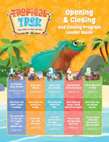 Opening & Closing Leader Guide - Tropical Trek VBS 2026