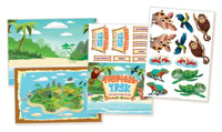 Decorating Posters (Set of 4) - Tropical Trek VBS 2026