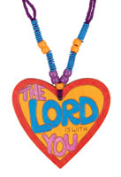 The Lord Is with You Pendant Craft (Pack of 12) - Tropical Trek VBS 2026
