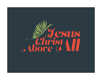 Jesus Christ Above All Art Print