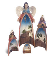 Nesting Nativity Set - 4 Pieces