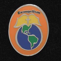 Evangelism Pins (Pack of 12)