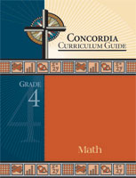 Concordia Curriculum Guide - Grade 4 Math (ebook Edition)