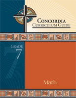 Concordia Curriculum Guide - Grade 7 Math (ebook Edition)