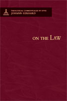 On the Law - Theological Commonplaces