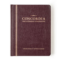 Concordia: The Lutheran Confessions-A Reader's Edition of the Book of Concord - 2nd ed Genuine Leath