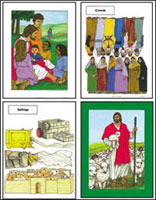 Bible Story and Character Cards (Pack of 20)
