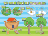 In and Out of Trouble Bulletin Board Set