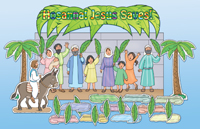 Palm Sunday Bulletin Board