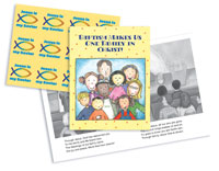 One in Christ - Grade 3 Baptism Birthdays Cards and Stickers (Pack of 24)