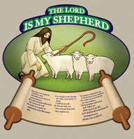The Lord Is My Shepherd Bulletin Board
