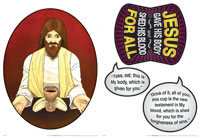 Jesus Gave Himself for All Bulletin Board