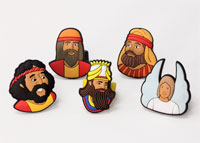 Three Men in the Fiery Furnace Finger Puppet Set