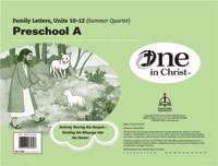 One in Christ - Preschool A Family Letter Packet (Units 10-12)