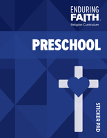 Preschool Sticker Book - Enduring Faith Religion Curriculum