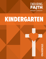 Kindergarten Sticker Book - Enduring Faith Religion Curriculum