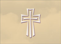 Acknowledgement Cards - Cross (Pkg of 12)