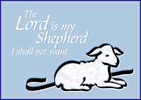 Memorial Cards - Lamb (Pkg of 12)