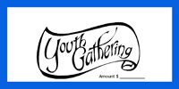 Dollar/Check Size Youth Gathering Offering Envelope