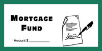 Dollar/Check Size Mortgage Fund Offering Envelope
