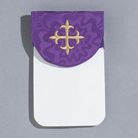 Usher Badge - Purple Bemberg
