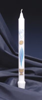First Light Baptismal Candle (Case of 24)
