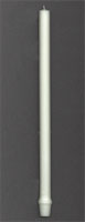 51% Beeswax Candles,  7/8" x 16-1/2" (Pack of 18)