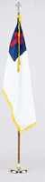 Indoor Christian Flag with Accessories, 3' x 5'