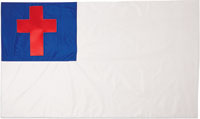 Christian Outdoor Flag, 3' x 5'