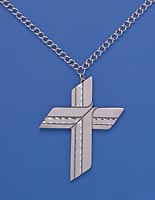 Pewter LCMS Clergy Cross