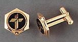LCMS Logo Cross Cuff  Links