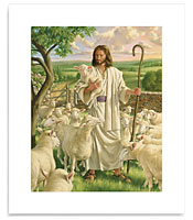 The Good Shepherd Poster, 14" x 18"