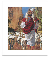 The Good Shepherd Poster (Hook), 14" x 18"
