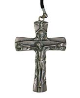 Brazilian Silver Trinity Clergy Cross