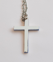 Silverplate Acolyte Cross