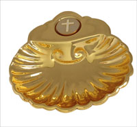 Baptismal Shell with Cross