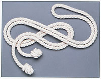 12' White Rope Benedictine Cincture