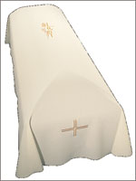 Funeral Pall with Alpha and Omega