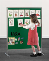 Child-Size Loop Fabric Display Panel, 40" x 48"