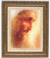 Framed Print Patine Bronze The Seeker