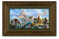 Framed Print Patina Bronze The New Creation