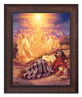 Framed Print Classic Wood Jacob's Dream (Gauthier)